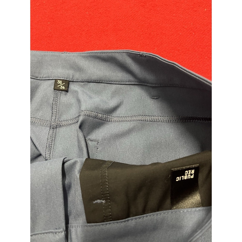 Men's Athletic Fit Tech Pants Public Rec, Size 36x34 - Picture 4 of 9